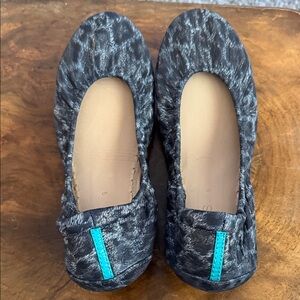 Limited Edition Black and Gray Leopard Women's Flats